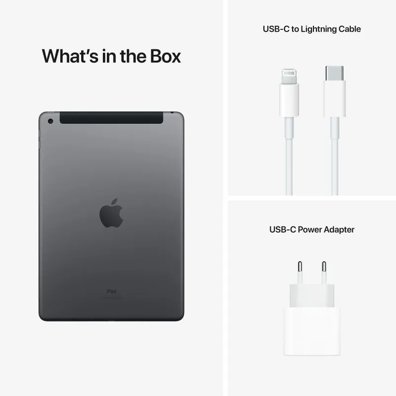 Планшет Apple Ipad 2021 10,2" Hexa Core A13 3 GB RAM 64 Гб Серый