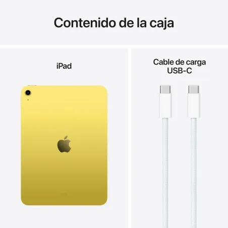 Tablet Apple iPad A16 11" 256 GB Yellow A14 Bionic