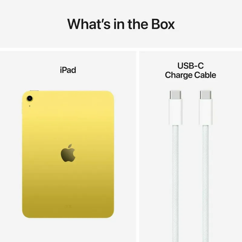 Planšete Apple iPad A16 11" 256 GB Dzeltens A14 Bionic