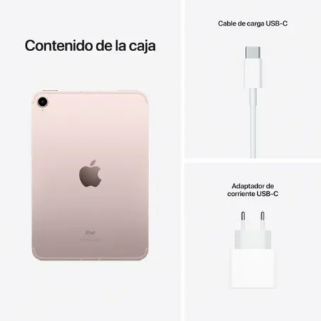 Tablet Apple iPad Mini 2021 (6ª Gen.) 8,3" Octa Core A15 Bionic 4 GB RAM 64 GB Pink