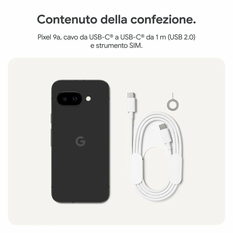 Nutitelefonid Google Pixel 9A 6,3" Octa Core 8 GB RAM 128 GB Must