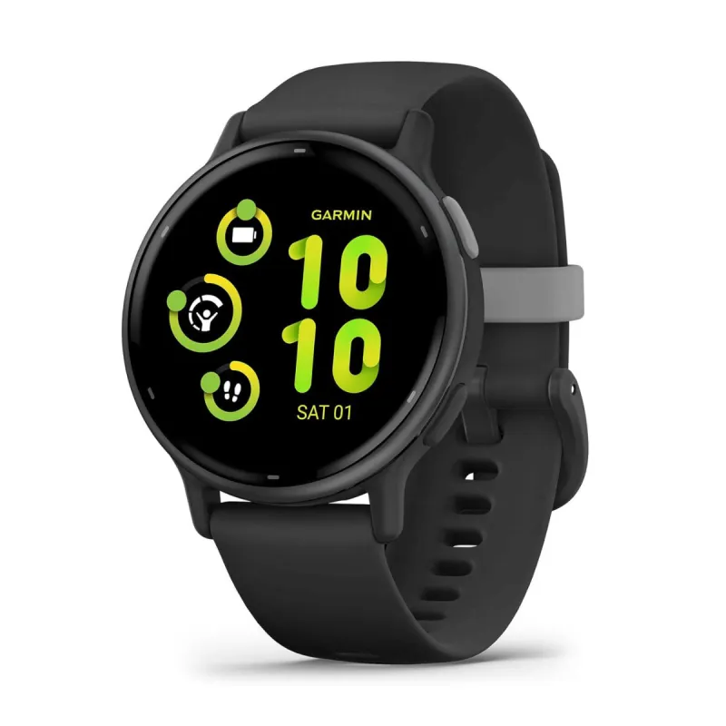 Viedpulkstenis Garmin Vivoactive 5 Melns 1,2"