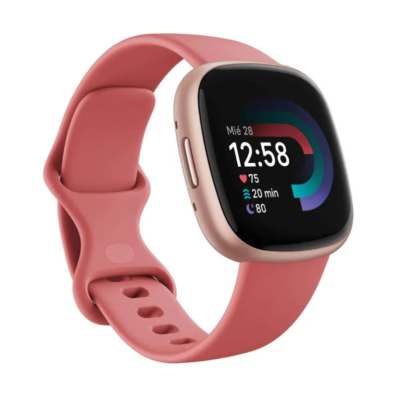 Nutikell Fitbit Versa 4 Roosa 1,58"