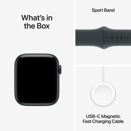Nutikell Apple Watch SE 3 Must 1,78" Ø 44 mm