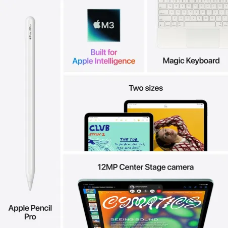 Tablet Apple iPad Air 11" Octa Core 8 GB RAM 512 GB Purple