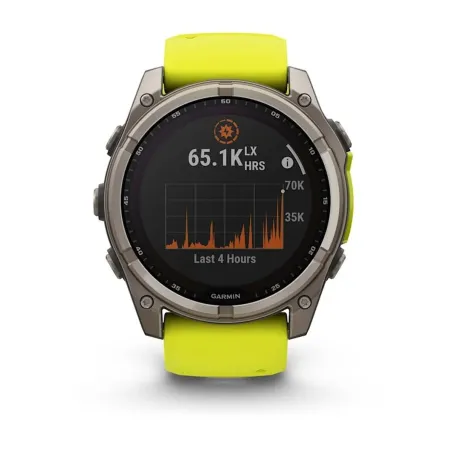 Smartwatch Garmin Fénix 8 Solar Yellow 1,4" Ø 50 mm