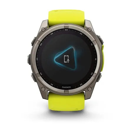 Nutikell Garmin Fénix 8 Solar Kollane 1,4" Ø 50 mm