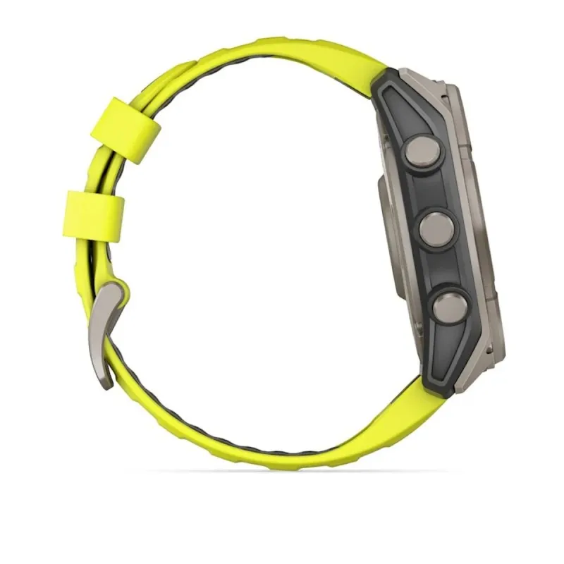 Nutikell Garmin Fénix 8 Solar Kollane 1,4" Ø 50 mm