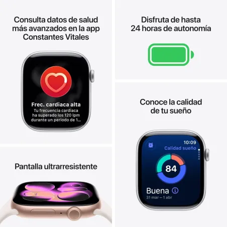 Smartwatch Apple Watch Series 11 GPS + Cellular Grey 1,77" 42 mm