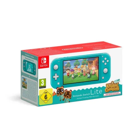 Nintendo Switch Lite + Animal Crossing Nintendo 45496546083 бирюзовый