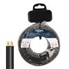 Flat parallel cable EDM 28711 Black 5 m 2 x 0,75 mm