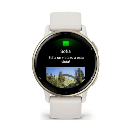 Viedpulkstenis Garmin Vivoactive 5 Balts 1,2"