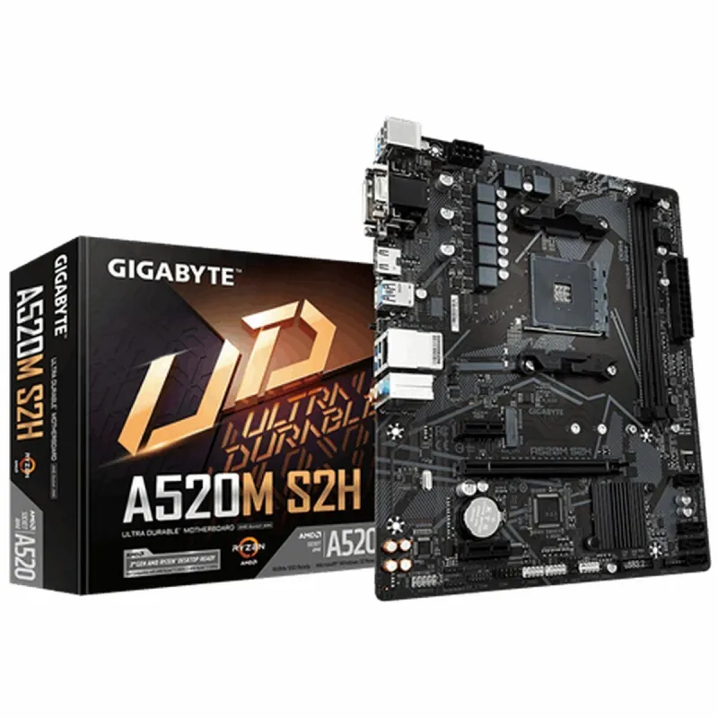 Motherboard Gigabyte A520M S2H AMD AM4 AMD A520 AMD