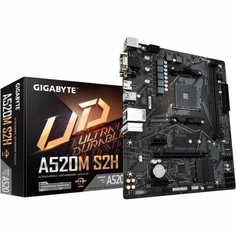 Motherboard Gigabyte A520M S2H AMD AM4 AMD A520 AMD