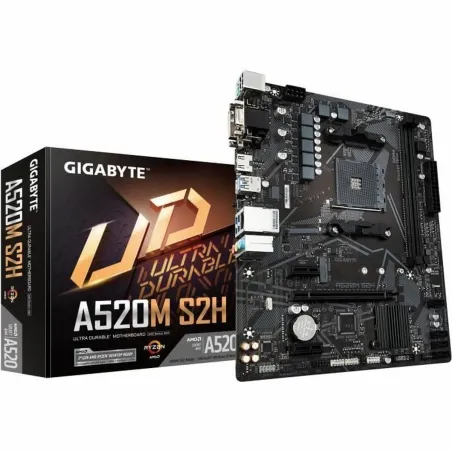Motherboard Gigabyte A520M S2H AMD AM4 AMD A520 AMD