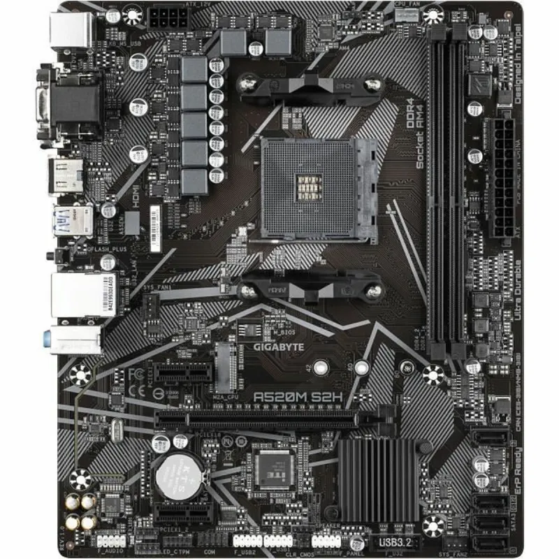 Motherboard Gigabyte A520M S2H AMD AM4 AMD A520 AMD