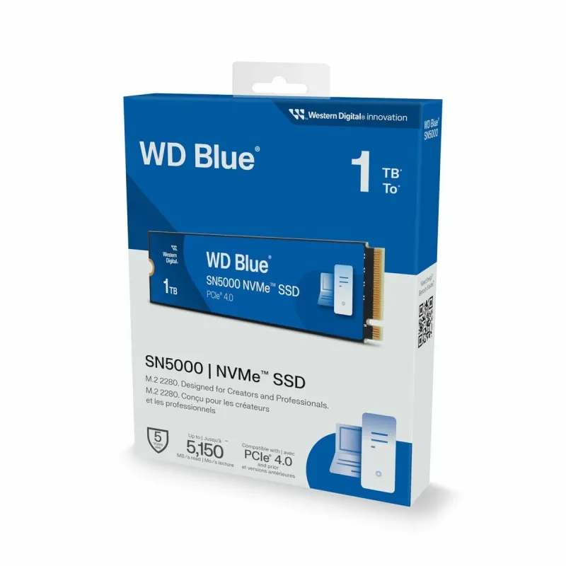 Kietasis diskas Western Digital WDS100T4B0E 1 TB SSD