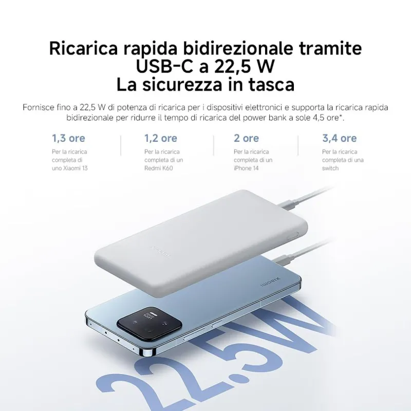 Powerbank Xiaomi BHR9350GL White