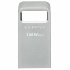 USB-pulk Kingston Micro Must Hõbedane 128 GB