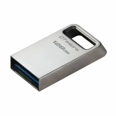 USB stick Kingston Micro Black Silver 128 GB