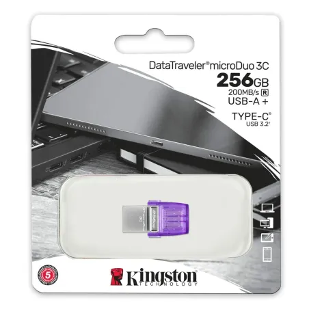 USB stick Kingston microDuo 3C Violet 256 GB