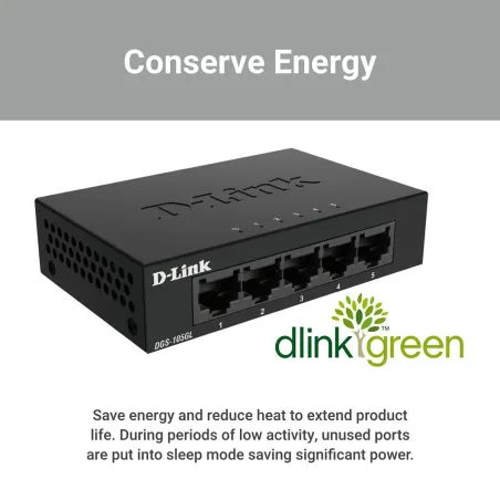 Desktop Switch D-Link DGS-105GL/E