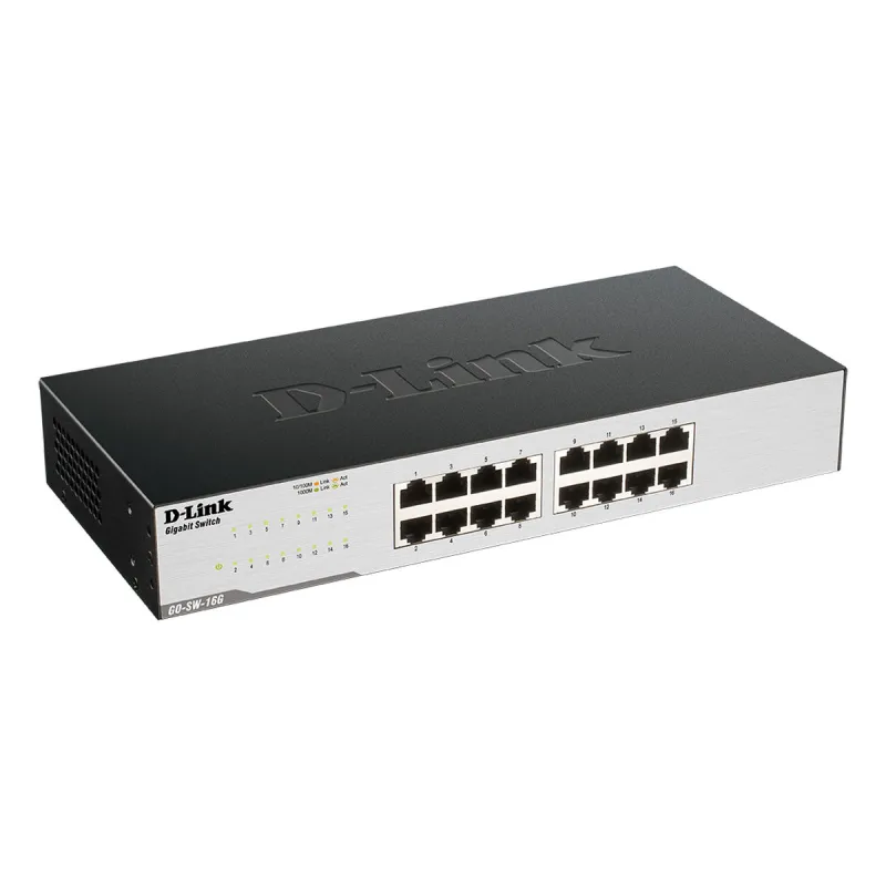 Galda Virsmas Slēdzis D-Link GO-SW-16G