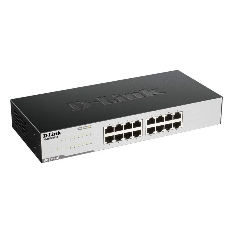 Galda Virsmas Slēdzis D-Link GO-SW-16G