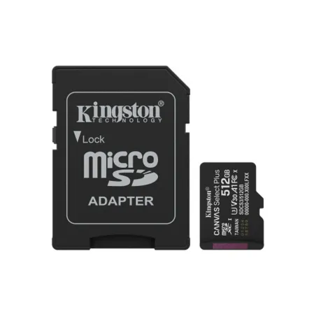 Micro SD Memory Card with Adaptor Kingston SDCS3/512GB 512 GB