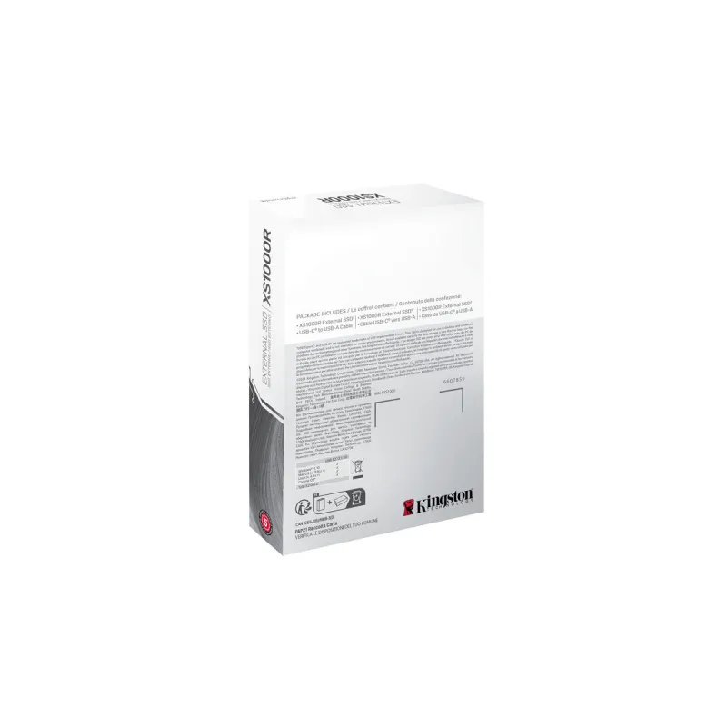 Ulkoinen kovalevy Kingston SXS1000R/2000G 2 TB SSD