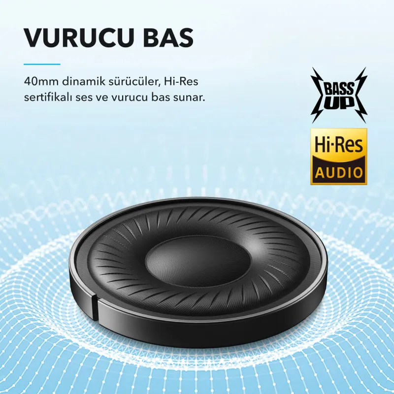 Headphones Soundcore Q20i White