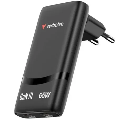 USB-kaabel Verbatim 32354 Must 65 W