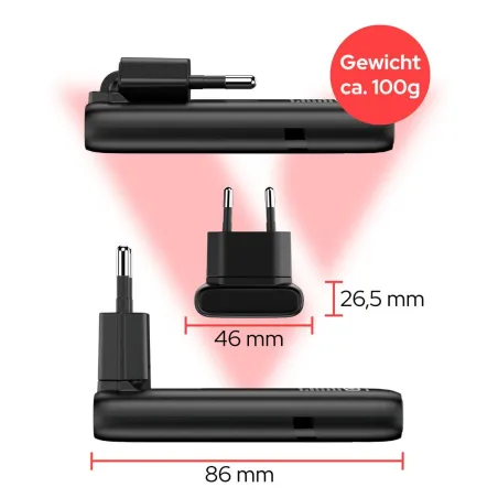 USB-kaabel Verbatim 32354 Must 65 W