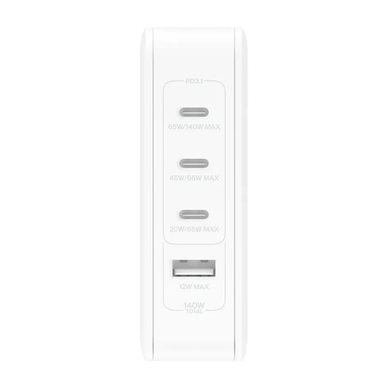 Wall Charger Belkin WCH014BTWH 140 W White