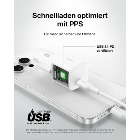 USB-Lightning Kaabel Belkin WCA012KQWH Valge