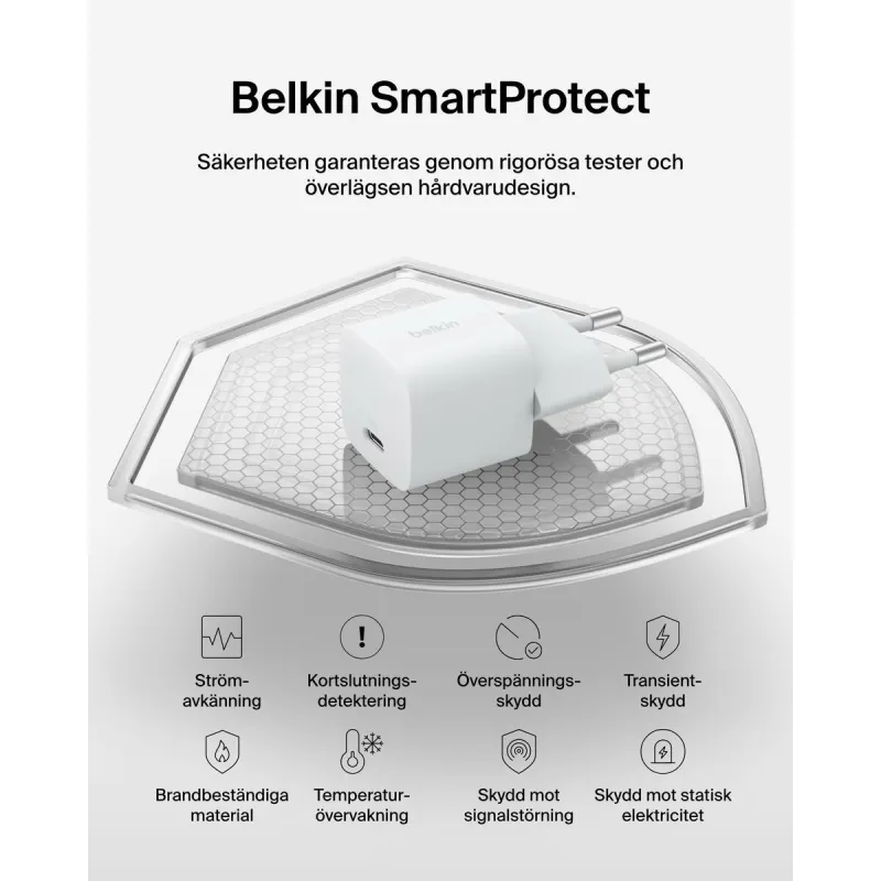 USB uz Lightning Kabelis Belkin WCA012KQWH Balts