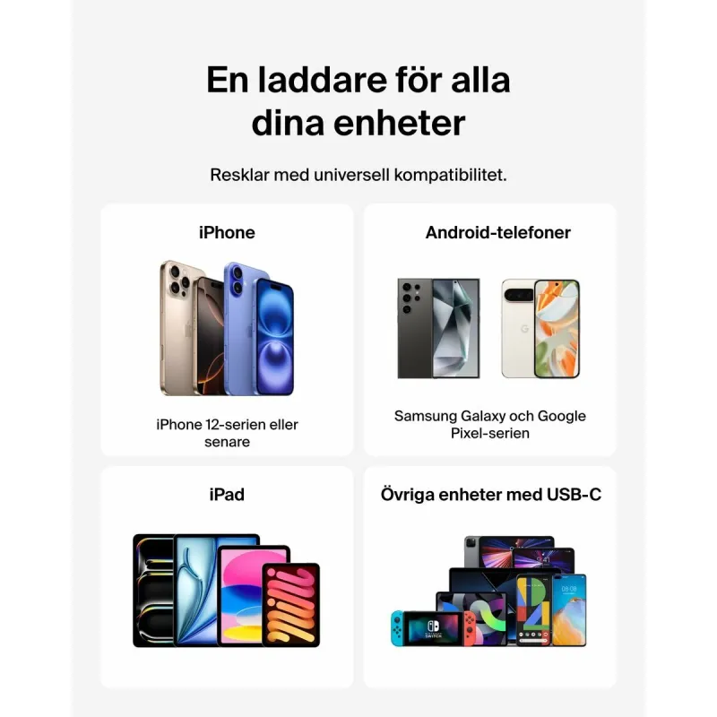 USB - Lightning kaapeli Belkin WCA012KQWH Valkoinen