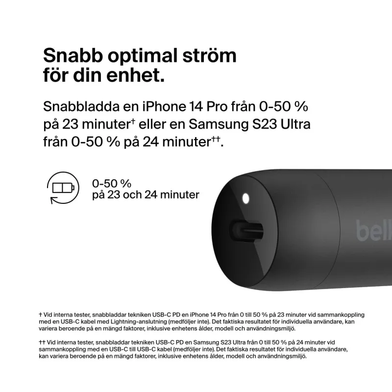Automobilinis įkroviklis Belkin CCA004BTBK 30 W