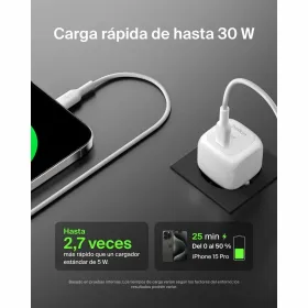 Sieninis įkroviklis Belkin BoostCharge Balta 30 W