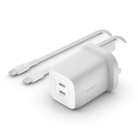 Wall Charger Belkin WCH013VF2MWH-B6 White 65 W