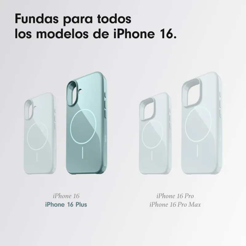 Pārvietojams Pārsegs Apple iPhone 16 Plus Zils
