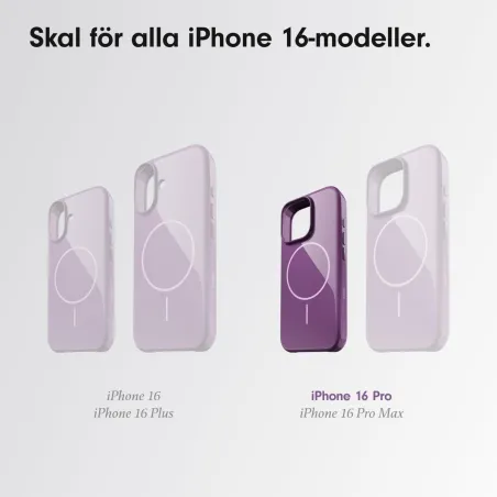 Pārvietojams Pārsegs Apple IPHONE 16 PRO Violets