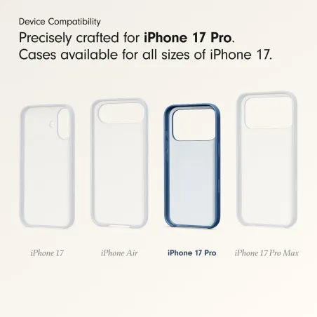 Mobile cover Apple iPhone 17 Pro Blue Cobalt blue