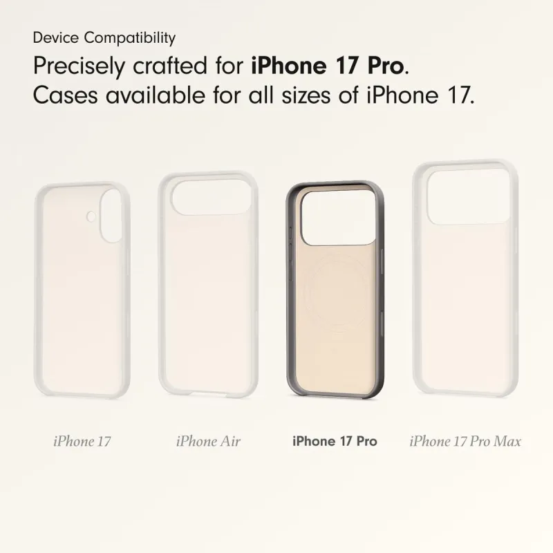 Pārvietojams Pārsegs Apple iPhone 17 Pro Pelēks