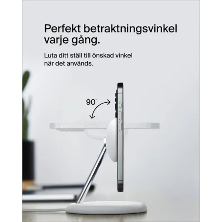 Wireless Charger with Mobile Holder Belkin WIZ023VFWH