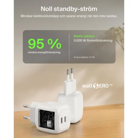 Wall Charger Belkin WCH019KQWH White 50 W