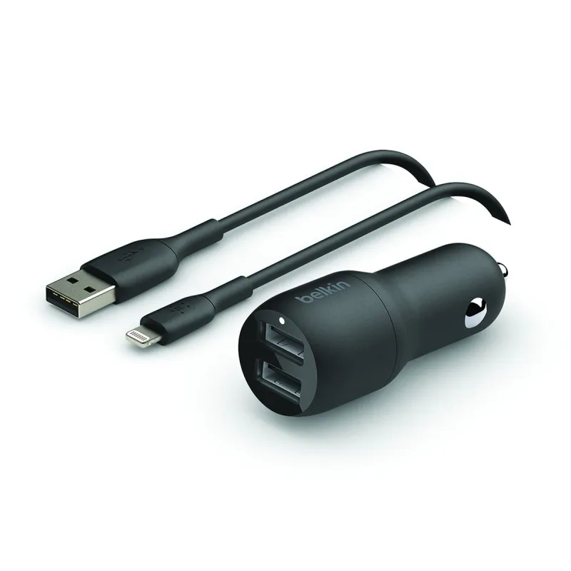 Car Charger Belkin Boost Charge Black