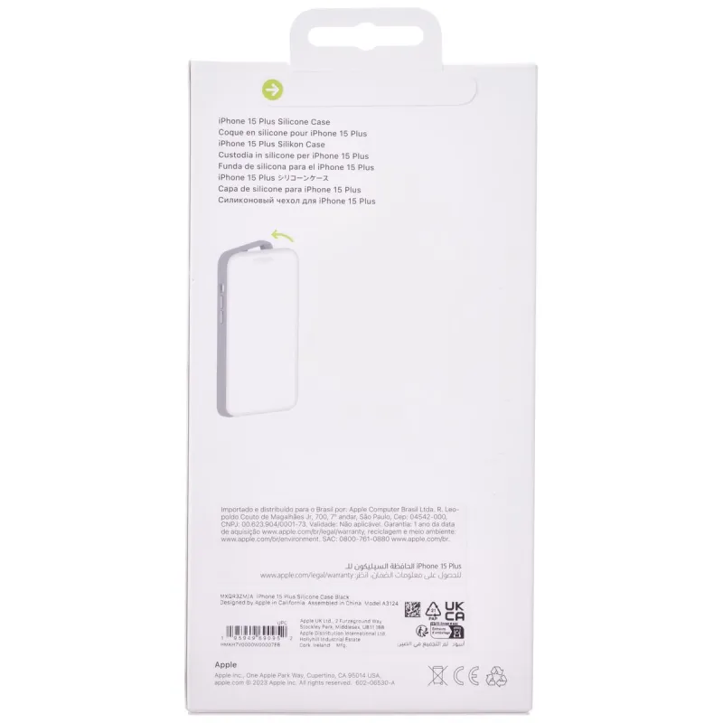 Pārvietojams Pārsegs Apple MXQR3ZM/A Melns