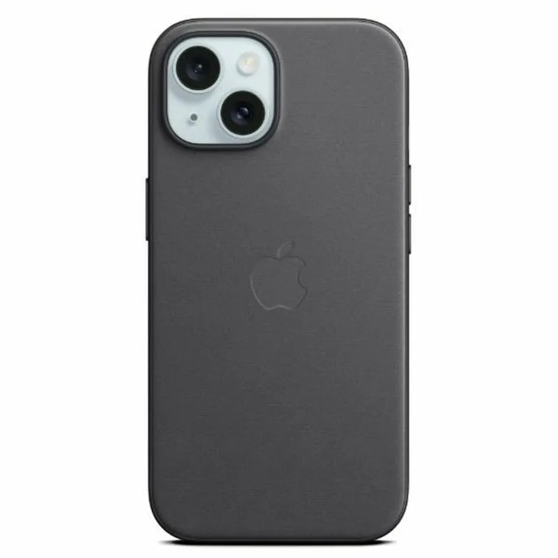 Pārvietojams Pārsegs Apple iPhone 15 Melns