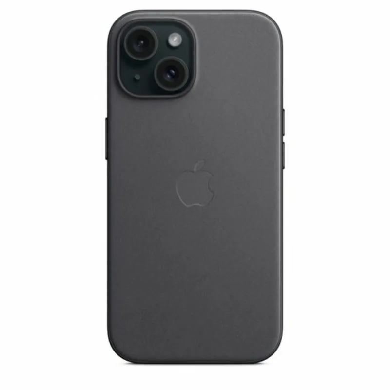 Pārvietojams Pārsegs Apple iPhone 15 Melns